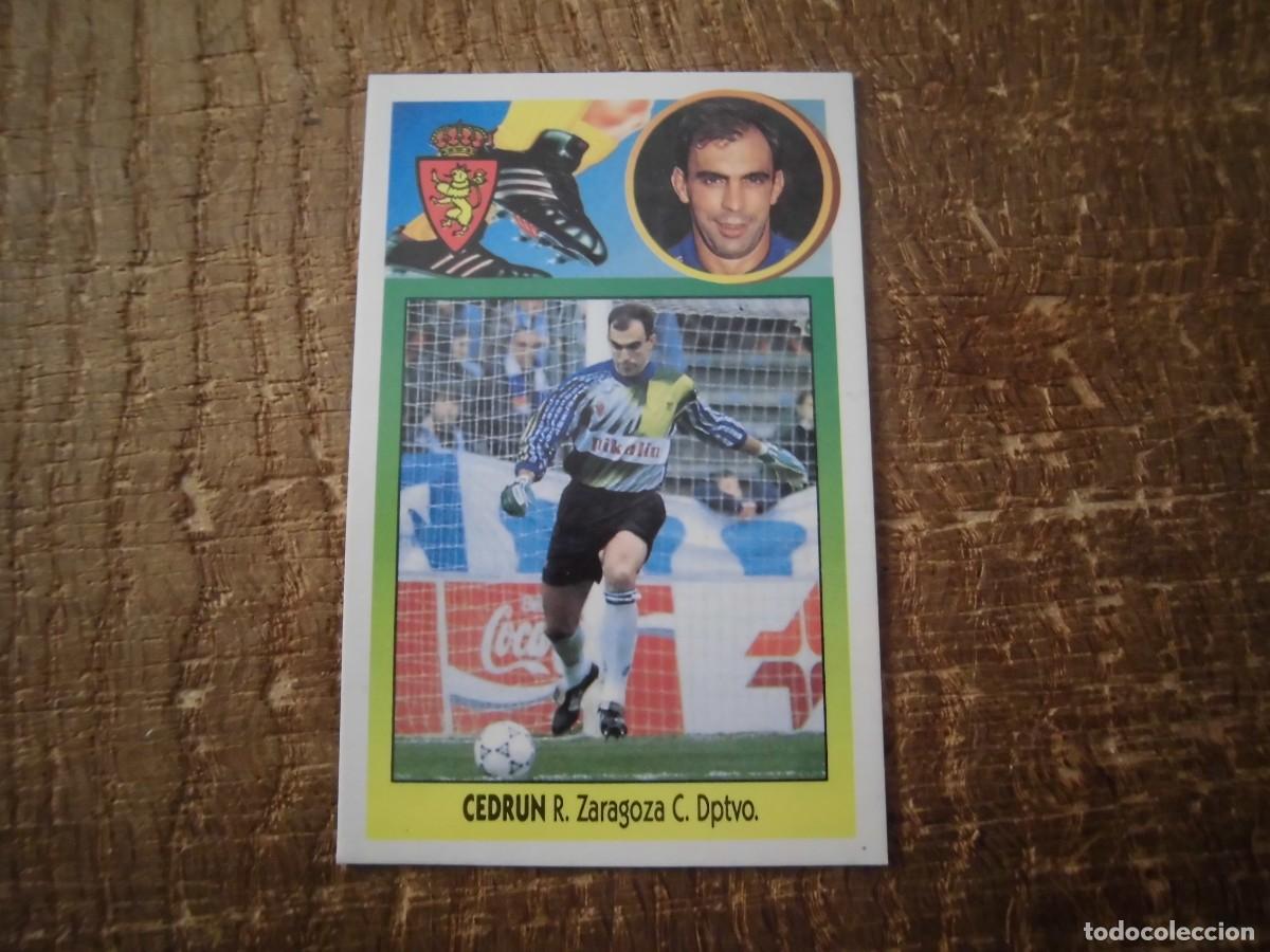 Cartes &agrave; collectionner de Football: CEDR&Uacute;N REAL ZARAGOZA LIGA 93-94 EDICIONES ESTE CROMO CART&Oacute;N RECUPERADO