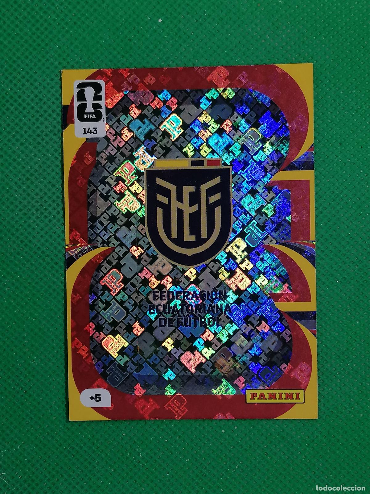 Cromos de F&uacute;tbol: 143 ESCUDO ECUADOR TEAM CREST ⚽ PANINI ADRENALYN FIFA WORLD CUP 26 2026 ⚽