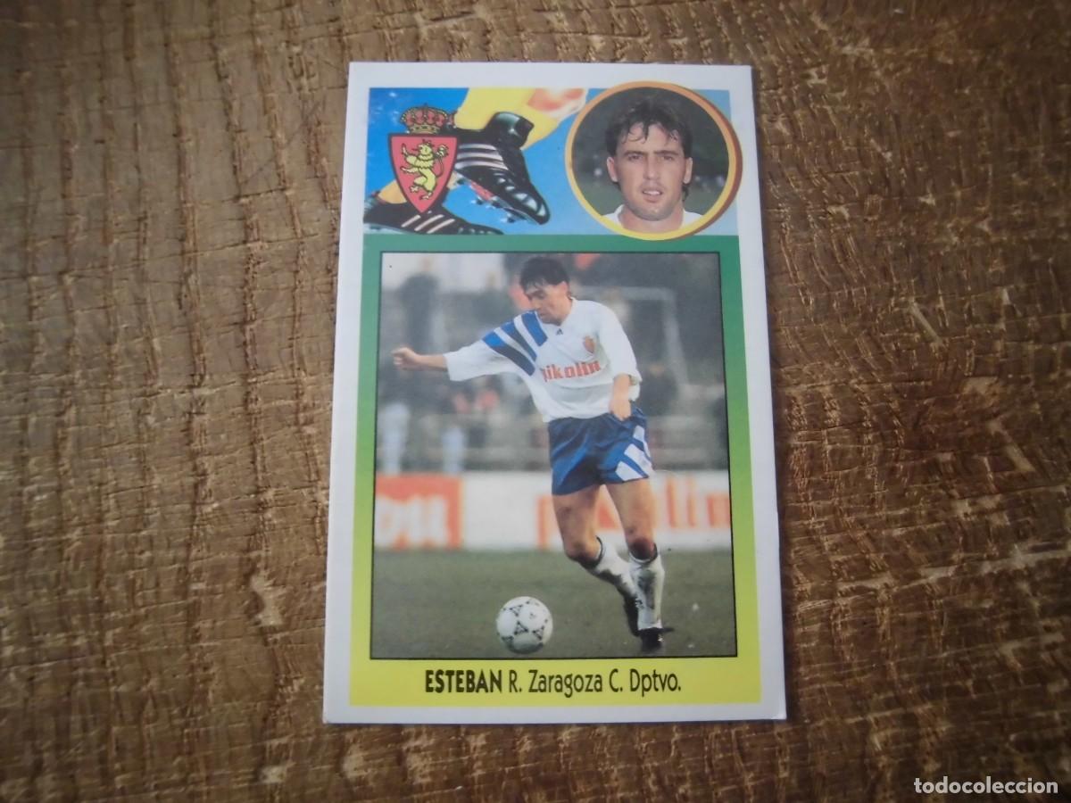 Cromos de F&uacute;tbol: ESTEBAN REAL ZARAGOZA LIGA 93-94 EDICIONES ESTE CROMO CART&Oacute;N RECUPERADO