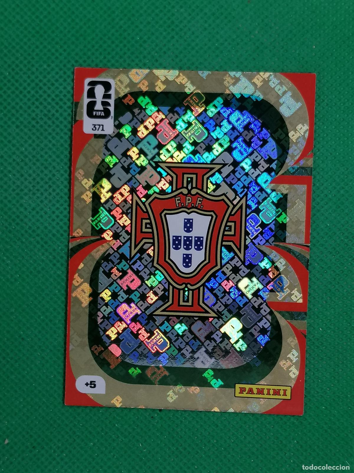 Cromos de F&uacute;tbol: 371 ESCUDO PORTUGAL TEAM CREST ⚽ PANINI ADRENALYN FIFA WORLD CUP 26 2026 ⚽