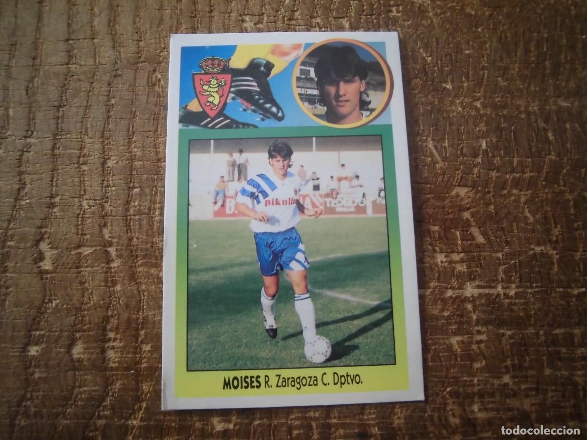 Cromos de F&uacute;tbol: MOIS&Eacute;S REAL ZARAGOZA LIGA 93-94 EDICIONES ESTE CROMO CART&Oacute;N RECUPERADO
