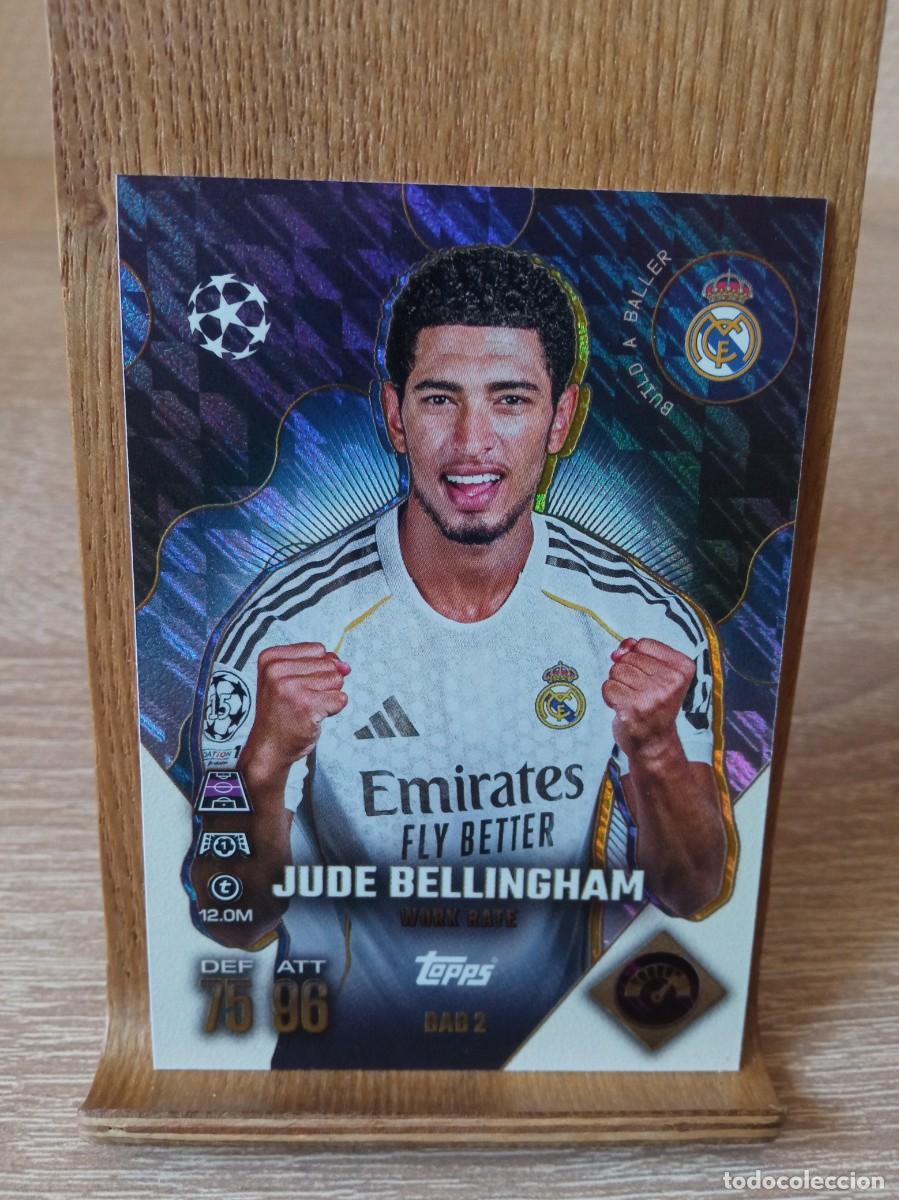 Cromos de F&uacute;tbol: Bellingham #BAB2 Real Madrid Topps Match Attax Champions League 2025 2026 Extra Build a Baller