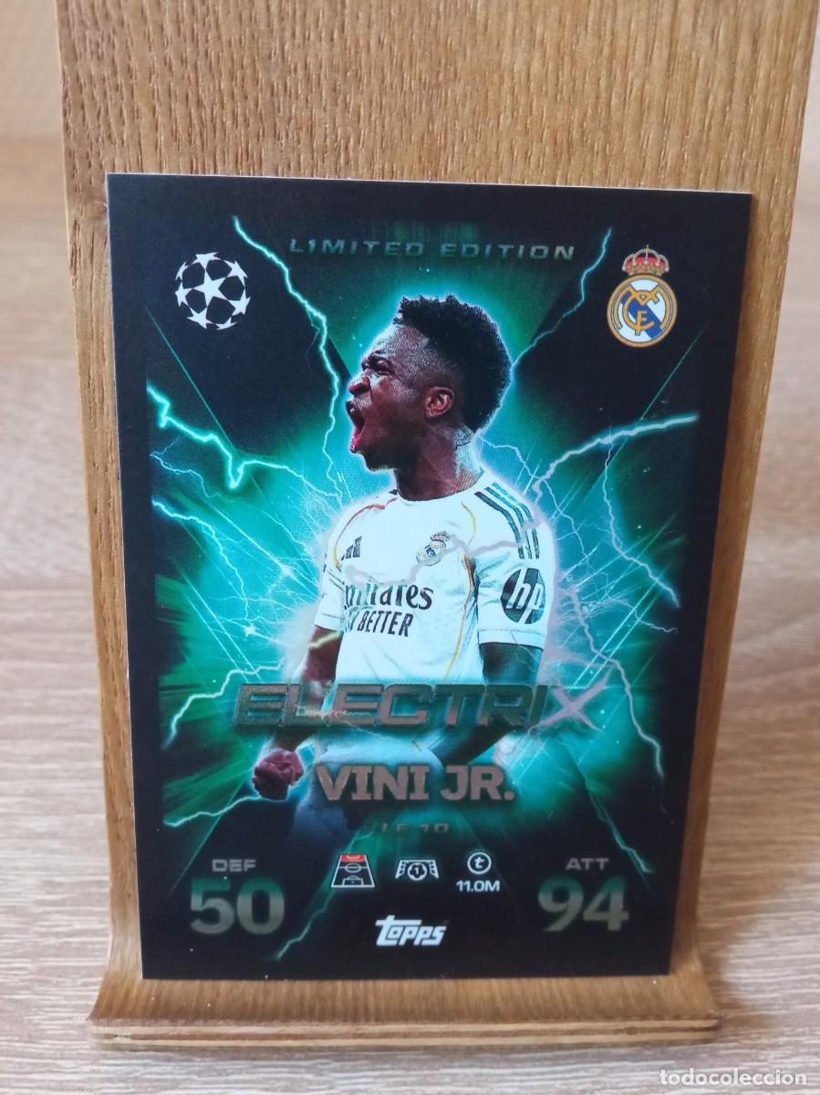 Cromos de F&uacute;tbol: Vinicius #LE10 Real Madrid Match Attax Champions League 2025 2026 Extra Electrix Limited Edition