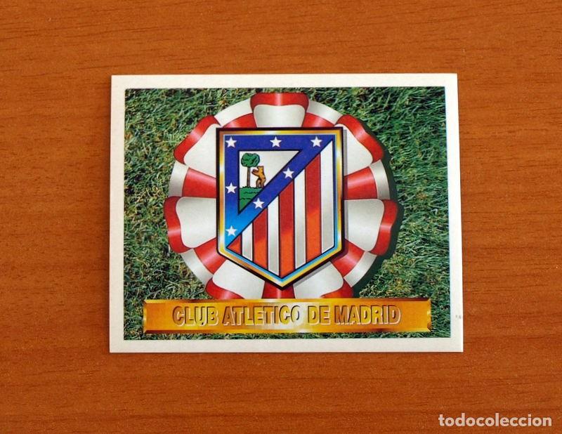 Cromos de F&uacute;tbol: Atl&eacute;tico de Madrid - Escudo - Ediciones Este Liga 1994-1995, 94-95 - Nunca pegado