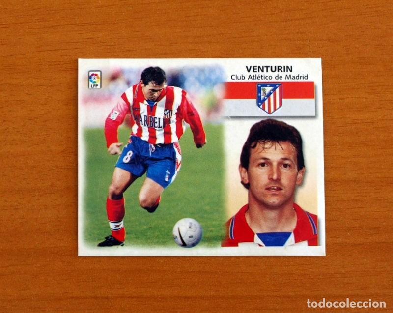 Cromos de F&uacute;tbol: Atl&eacute;tico de Madrid - Venturin - COLOCA - Ediciones Este Liga 1999-2000, 99-00 - Nunca Pegado