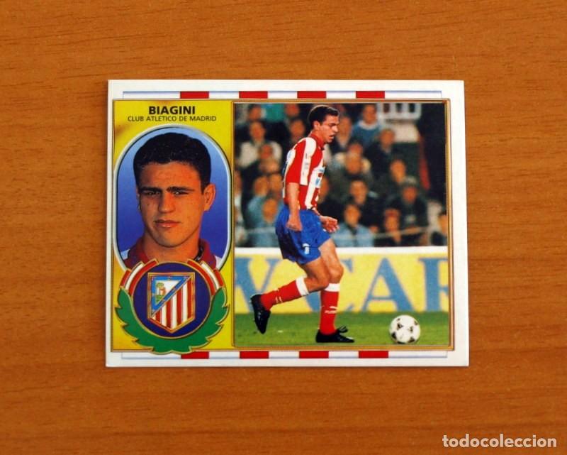 Cromos de F&uacute;tbol: Atl&eacute;tico de Madrid - Biagini - Ediciones Este Liga 1996-1997, 96-97 - Nunca Pegado