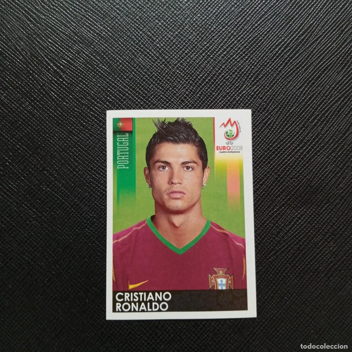 Cromos de F&uacute;tbol: 120 CRISTIANO RONALDO PORTUGAL PANINI EUROCOPA AUSTRIA SUIZA EURO 2008 08 - SIN PEGAR - A197 PG109