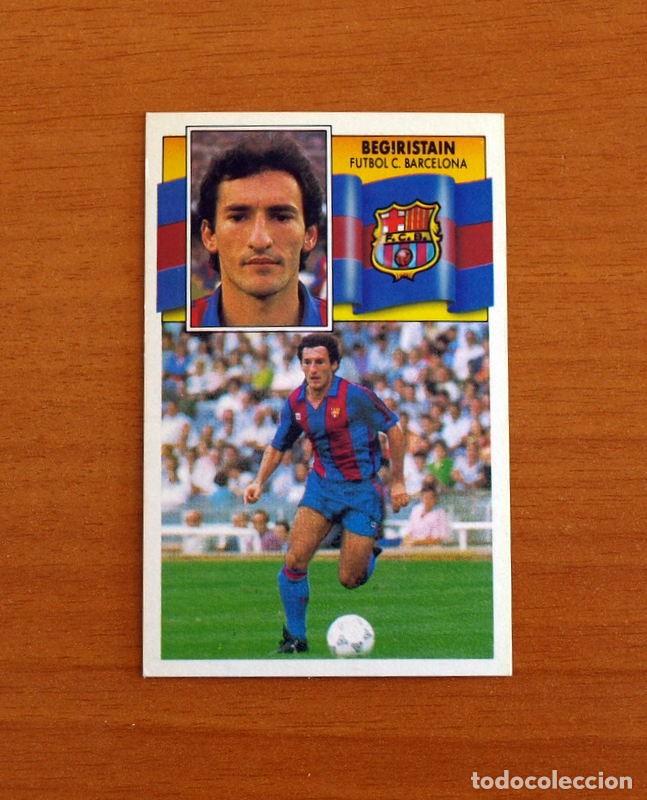 Cromos de F&uacute;tbol: F&uacute;tbol Club Barcelona - Begiristain - Ediciones Este Liga 1990-1991, 90-91 - Nunca pegado