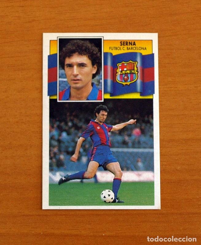 Cromos de F&uacute;tbol: F&uacute;tbol Club Barcelona - Serna - Ediciones Este Liga 1990-1991, 90-91 - Nunca pegado