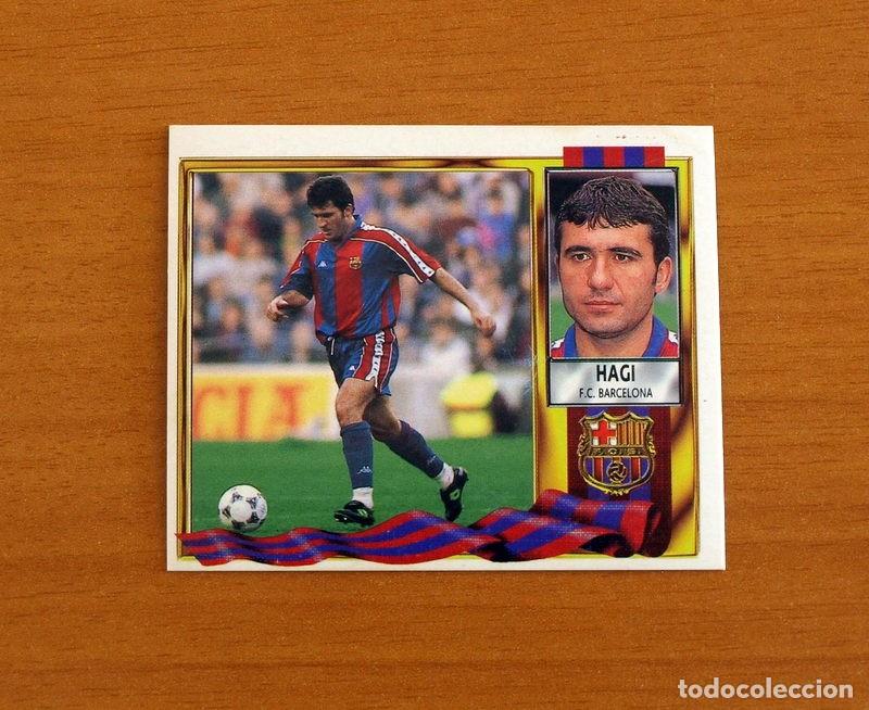 Cromos de F&uacute;tbol: F&uacute;tbol Club Barcelona - Hagi - Ediciones Este Liga 1995-1996, 95-96 - Nunca pegado