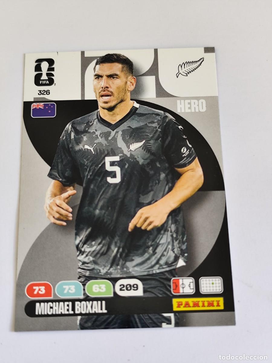 Cromos de F&uacute;tbol: FIFA WORLD CUP 2026 PANINI ADRENALYN XL 326 MICHAEL BOXALL - HERO NUEVA ZELANDA