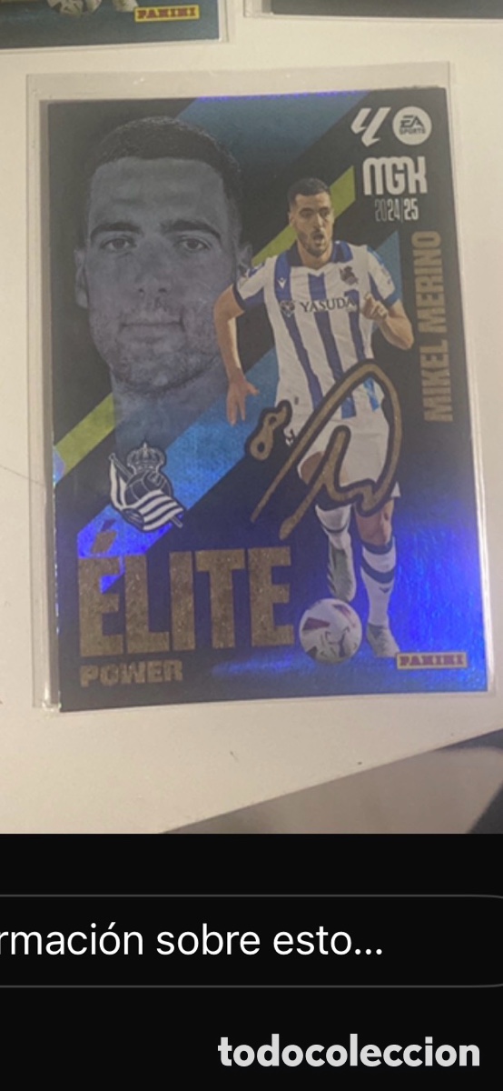 Cromos de F&uacute;tbol: Merino Elite Power MGK