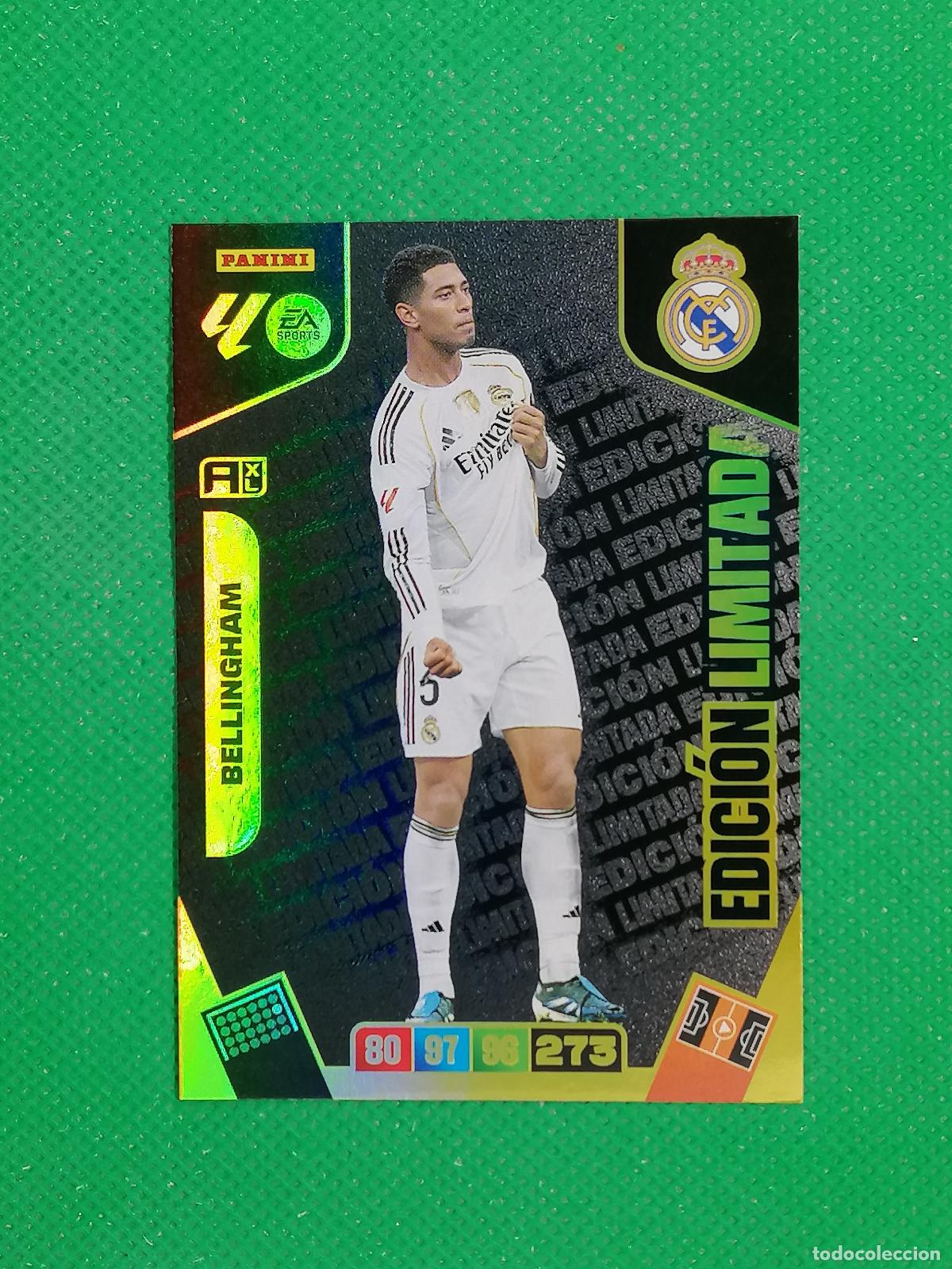 Cromos de F&uacute;tbol: BELLINGHAM REAL MADRID EDICION LIMITADA ⚽ LIGA ADRENALYN XL 2025 2026 25 26 ⚽