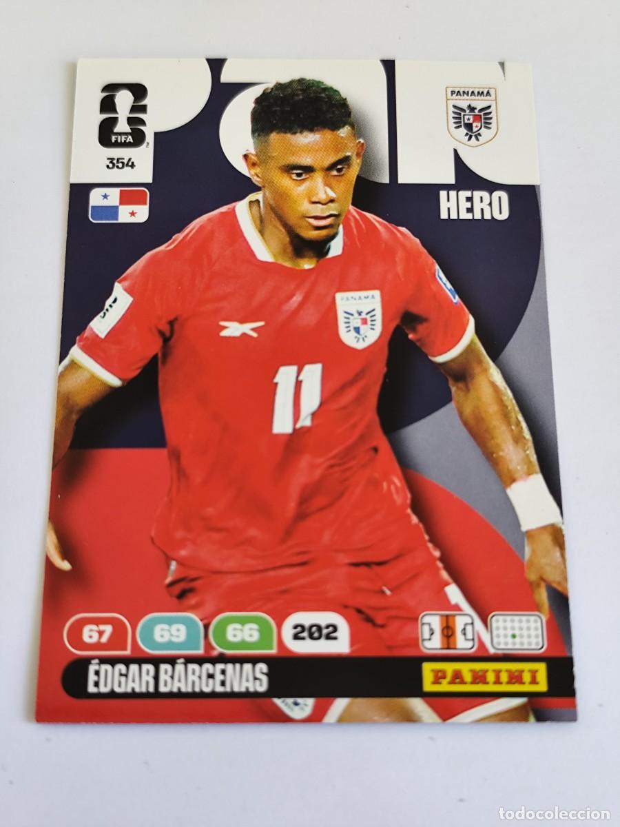 Cromos de F&uacute;tbol: FIFA WORLD CUP 2026 PANINI ADRENALYN XL 354 &Eacute;DGAR B&Aacute;RCENAS - HERO PANAM&Aacute;