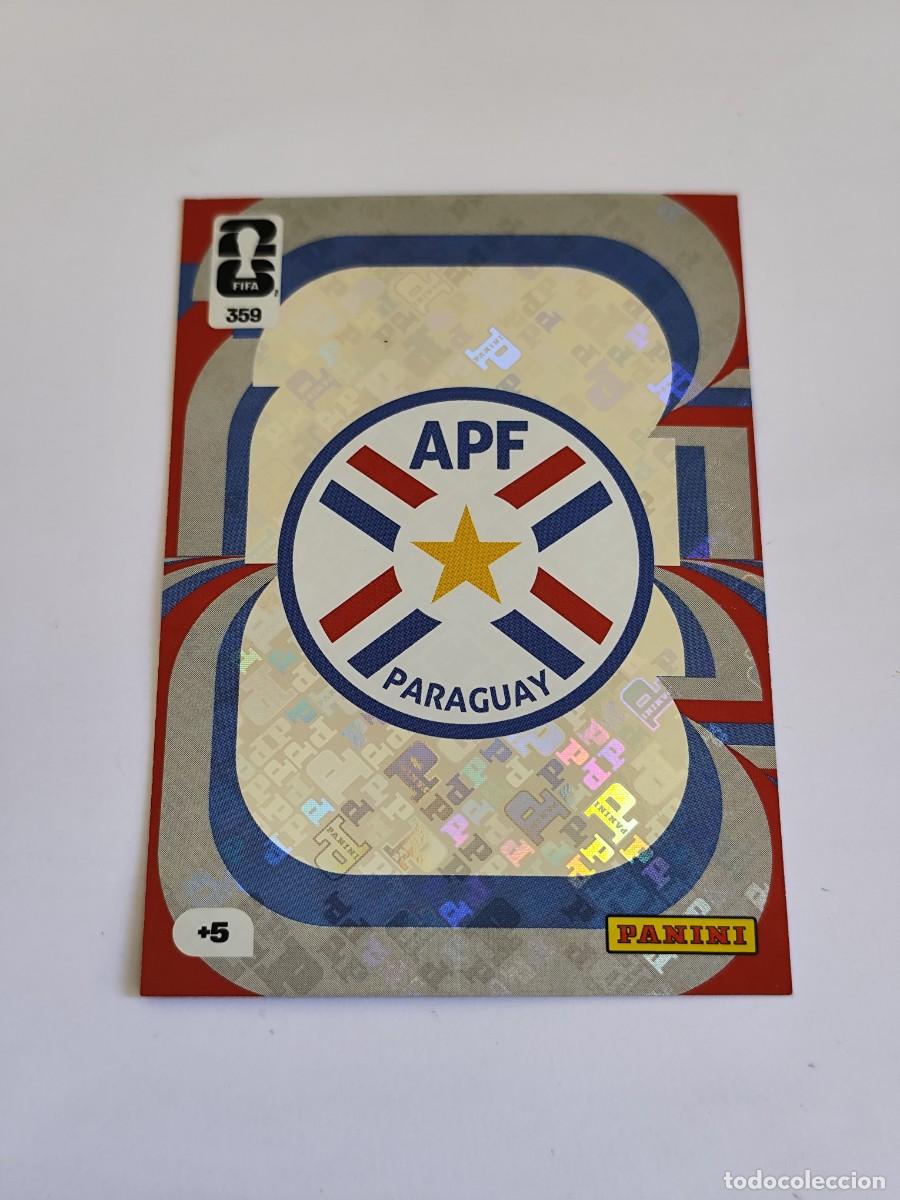 Cromos de F&uacute;tbol: FIFA WORLD CUP 2026 PANINI ADRENALYN XL 359 PARAGUAY LOGO