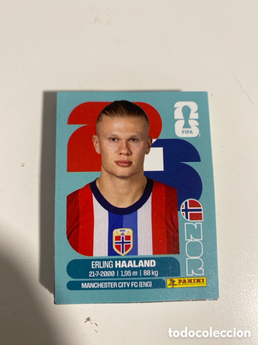 Cromos de F&uacute;tbol: PANINI FIFA CLUB WORLD CUP 2025 - ERLING HAALAND STICKER -