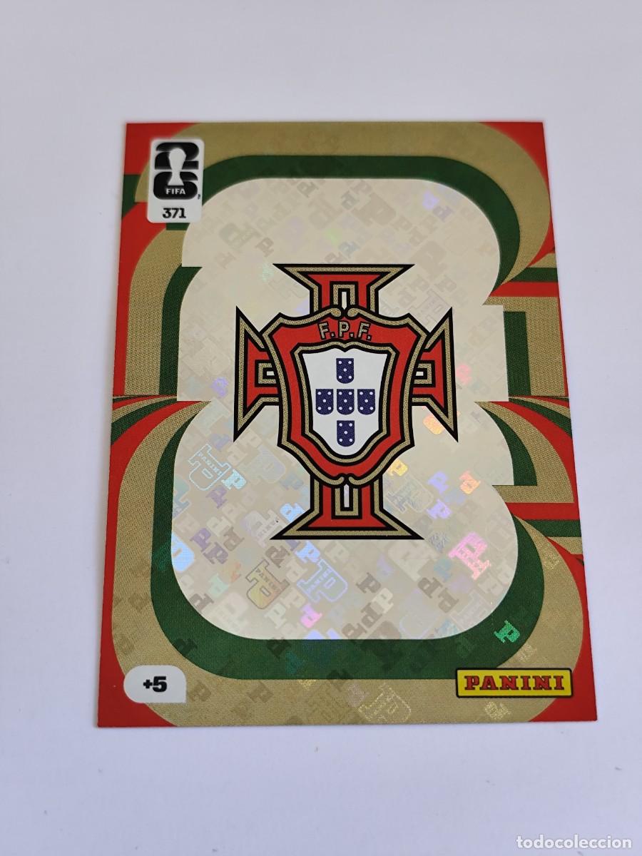 Cromos de F&uacute;tbol: FIFA WORLD CUP 2026 PANINI ADRENALYN XL 371 PORTUGAL LOGO