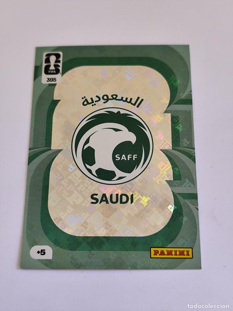 Cromos de F&uacute;tbol: FIFA WORLD CUP 2026 PANINI ADRENALYN XL 395 ARABIA SAUDI LOGO