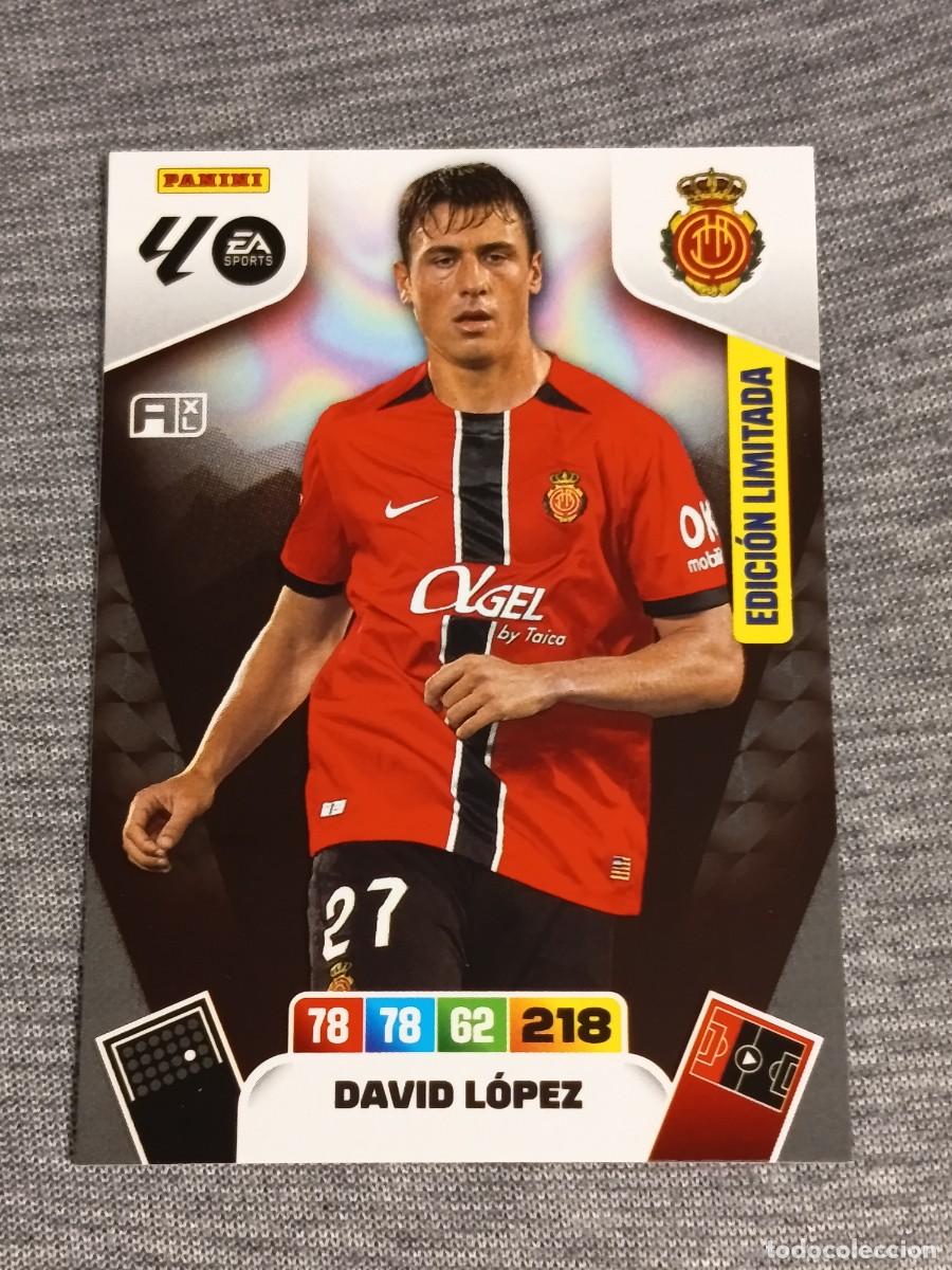 Cromos de F&uacute;tbol: Adrenalyn XL 2025 2026 25 26 Card DAVID LOPEZ EDICION LIMITADA MALLORCA nuevo