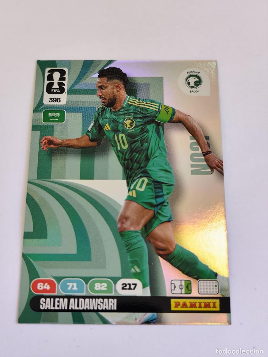 Cromos de F&uacute;tbol: FIFA WORLD CUP 2026 PANINI ADRENALYN XL 396 SALEM ALDAWSARI - ICON ARABIA SAUDI