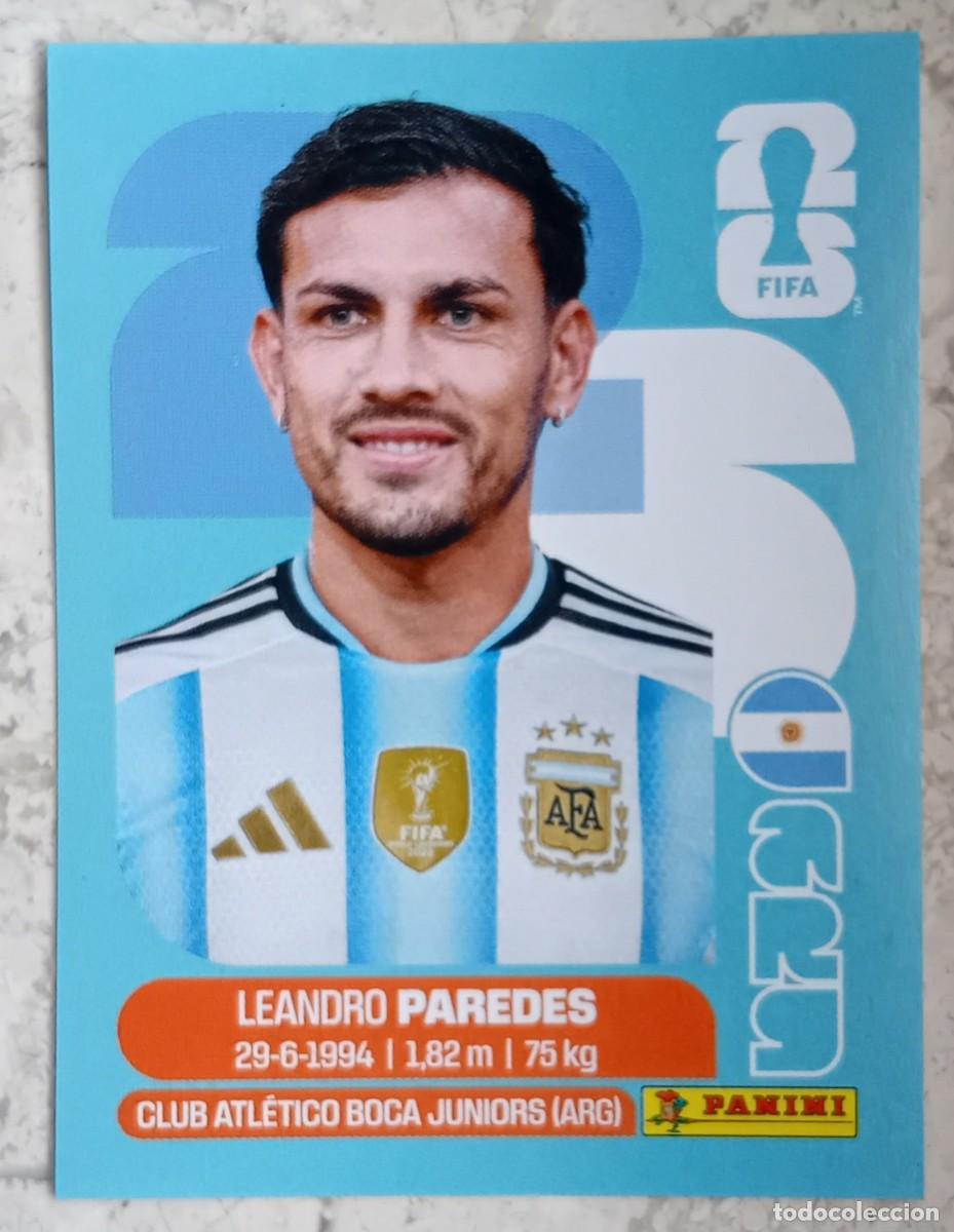 Cromos de F&uacute;tbol: Figurina Panini 2026 Cromo World Cup Usa Mundial 2026 Leandro Paredes Argentina n ARG 12