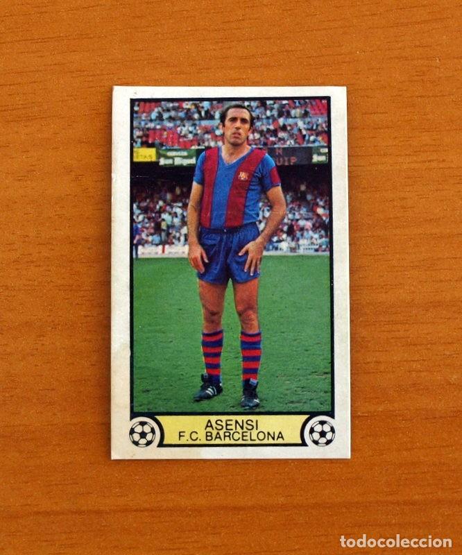 Cromos de F&uacute;tbol: F&uacute;tbol Club Barcelona - Asensi - Ediciones Este Liga 1979-1980, 79-80 - Nunca pegado