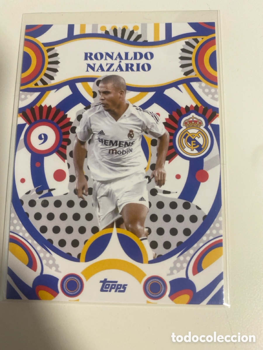 Cromos de F&uacute;tbol: TOPPS REAL MADRID TEAM SET 2023-24 - RONALDO NAZ&Aacute;RIO