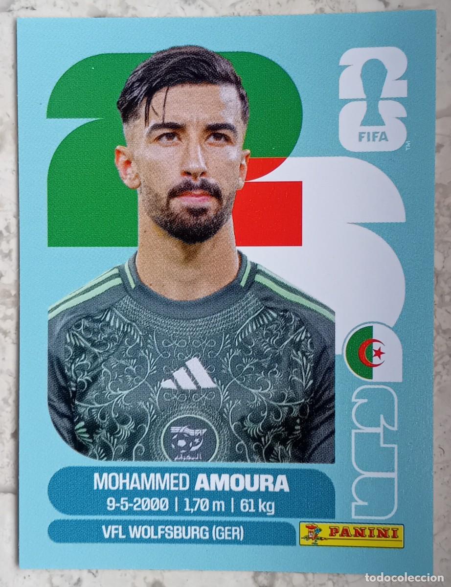 Cromos de F&uacute;tbol: Figurina Panini 2026 Cromo World Cup Usa Mundial 2026 Mohammed Amoura Algeria n ALG 20