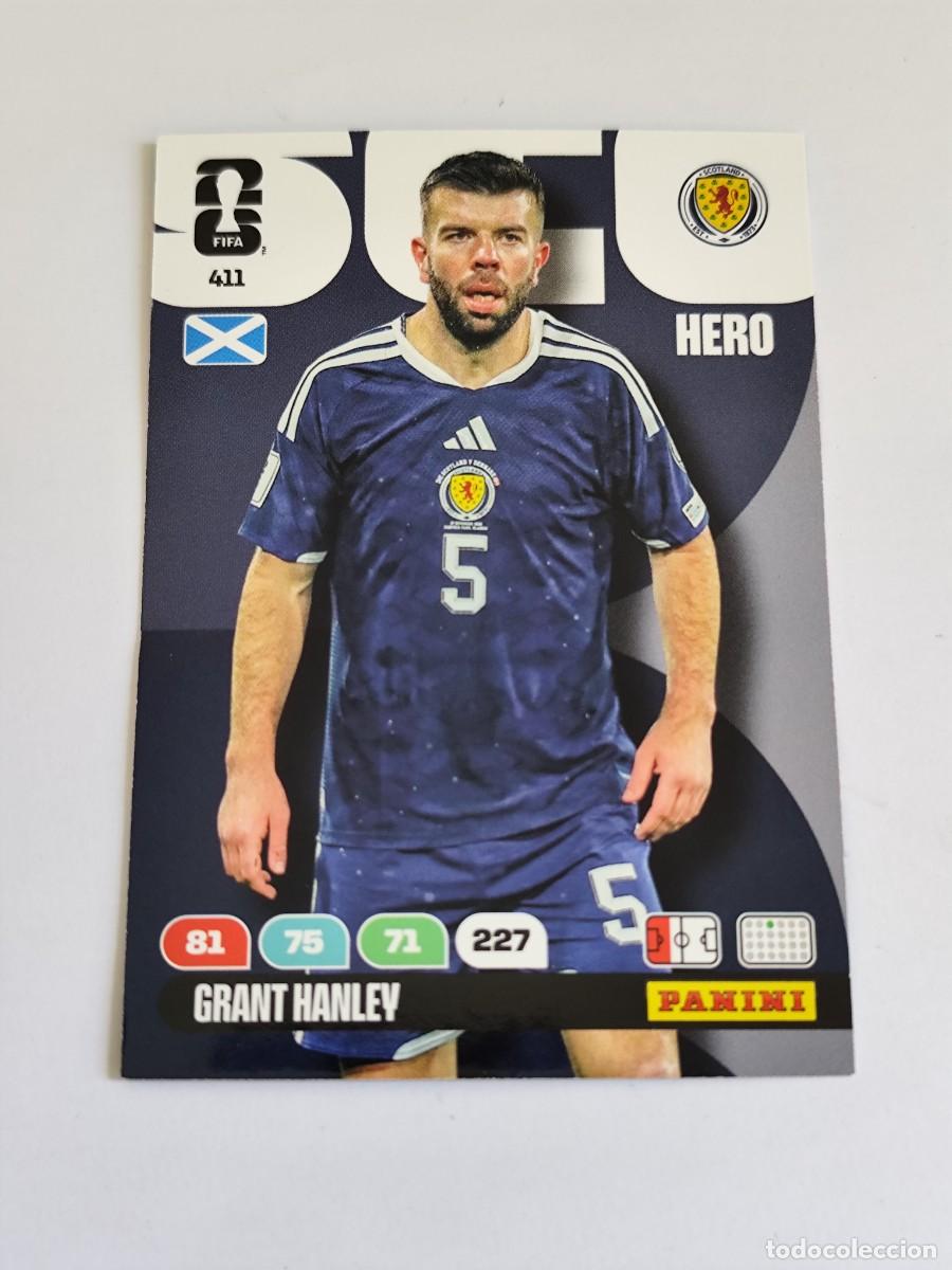 Cromos de F&uacute;tbol: FIFA WORLD CUP 2026 PANINI ADRENALYN XL 411 GRANT HANLEY - HERO ESCOCIA