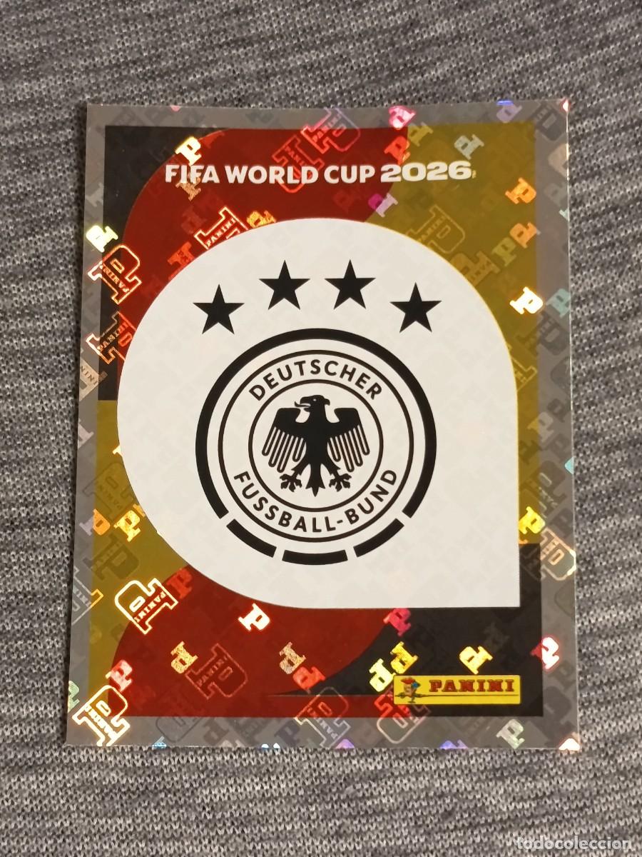 Fu&szlig;ball-Sticker: ESCUDO ALEMANIA GER 1 STICKER MUNDIAL 2026 PANINI FIFA WORLD CUP NUEVO