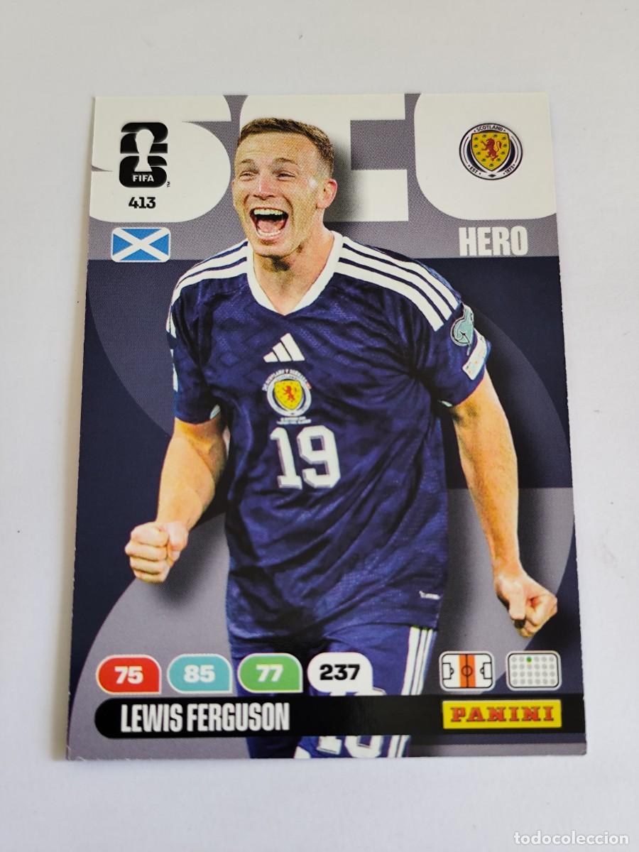 Fu&szlig;ball-Sticker: FIFA WORLD CUP 2026 PANINI ADRENALYN XL 413 LEWIS FERGUSON - HERO ESCOCIA