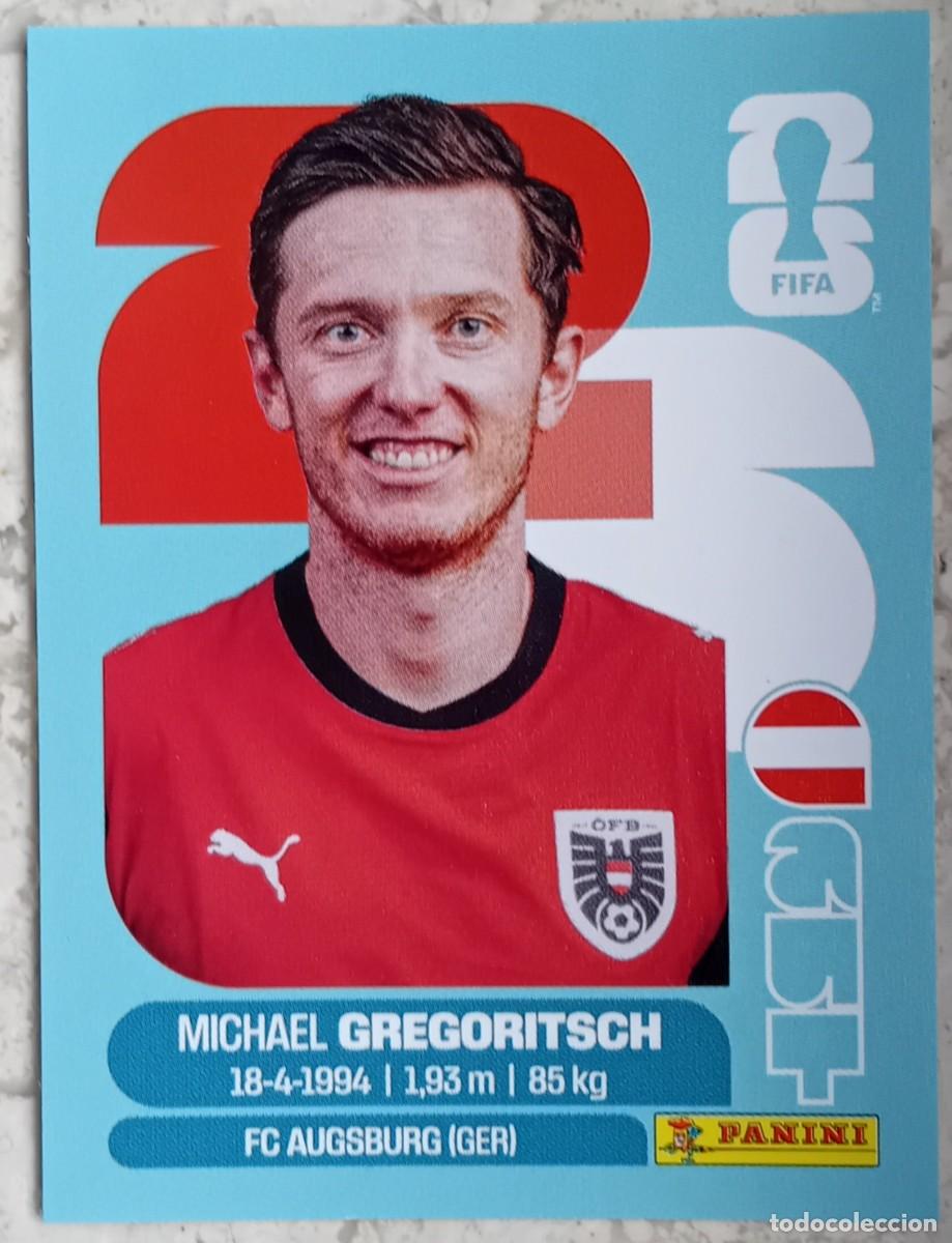 Fu&szlig;ball-Sticker: Figurina Panini 2026 Cromo World Cup Usa Mundial 2026 Michael Gregoritsch Austria n AUT 19