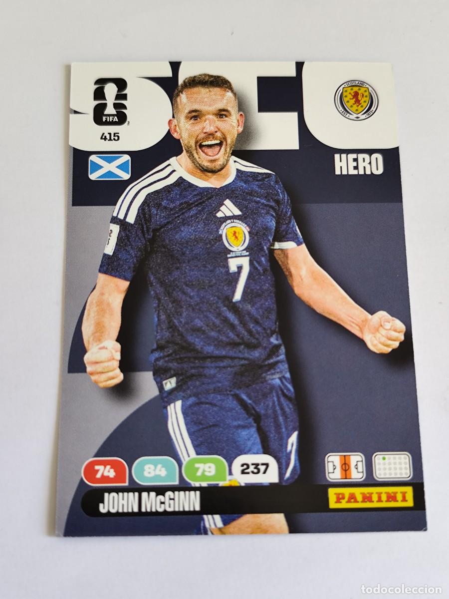 Fu&szlig;ball-Sticker: FIFA WORLD CUP 2026 PANINI ADRENALYN XL 415 JOHN MCGINN - HERO ESCOCIA
