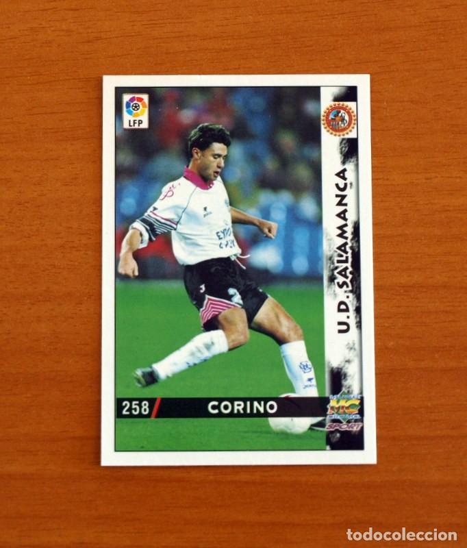 Fu&szlig;ball-Sticker: Salamanca - N&ordm; 258 Corino - Mundicromo Las Fichas de la Liga 1998-1999-98-99