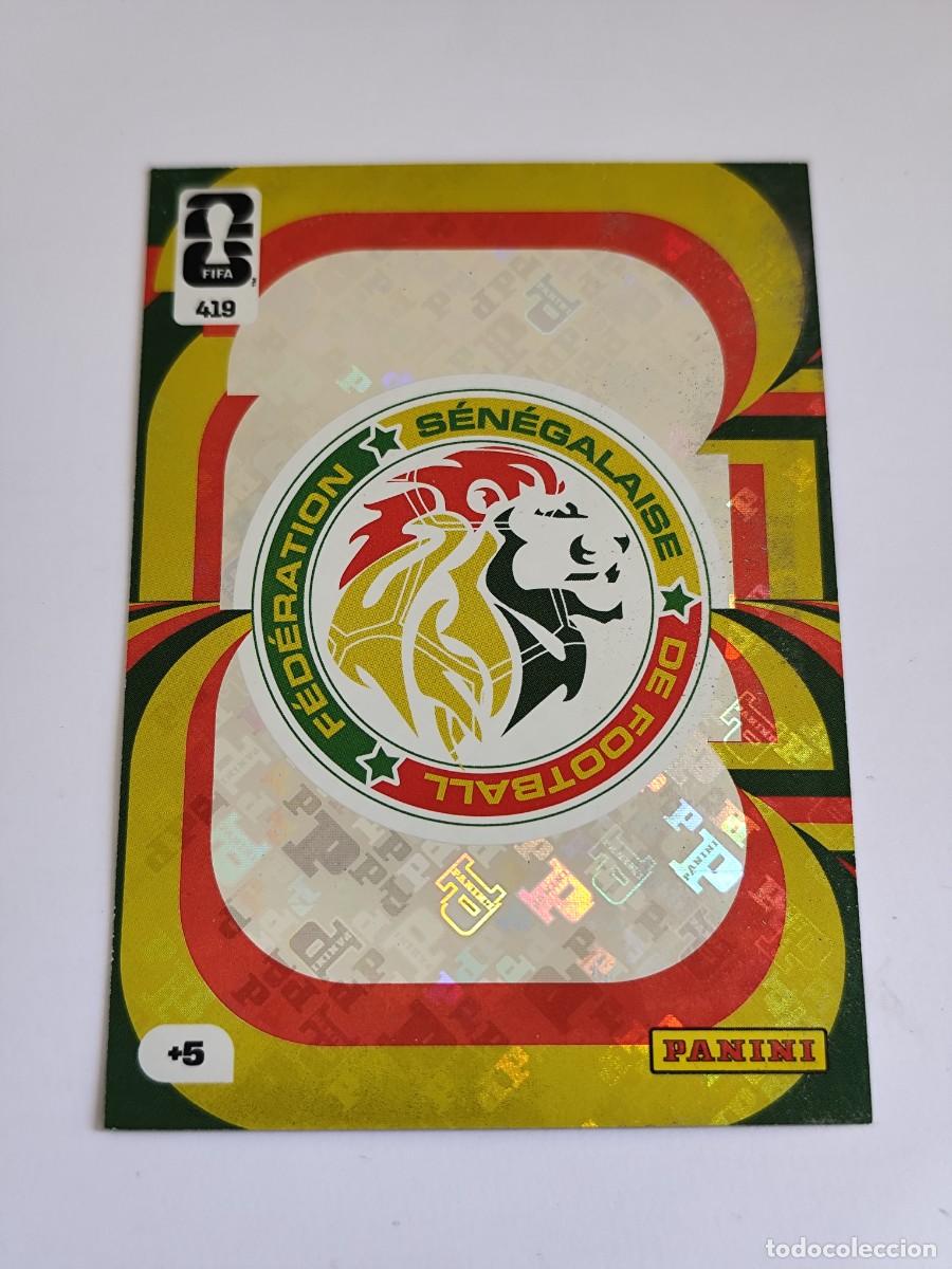 Football Stickers: FIFA WORLD CUP 2026 PANINI ADRENALYN XL 419 SENEGAL LOGO