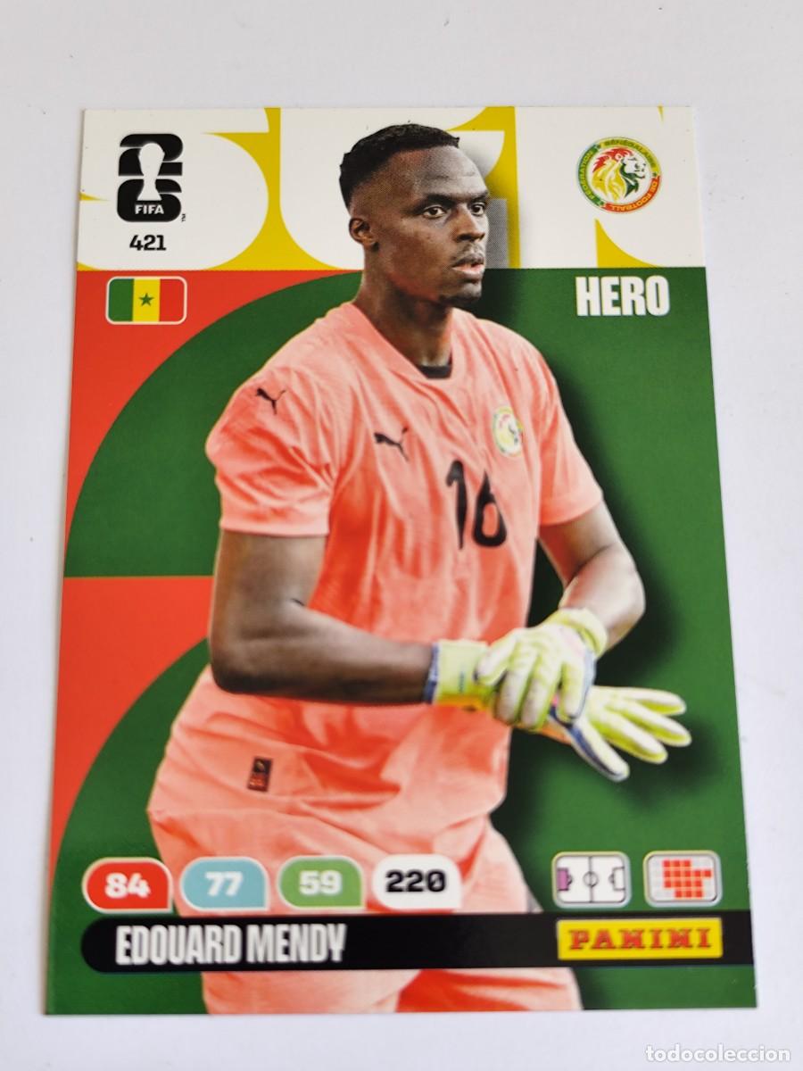 Football Stickers: FIFA WORLD CUP 2026 PANINI ADRENALYN XL 421 EDOUARD MENDY - HERO SENEGAL