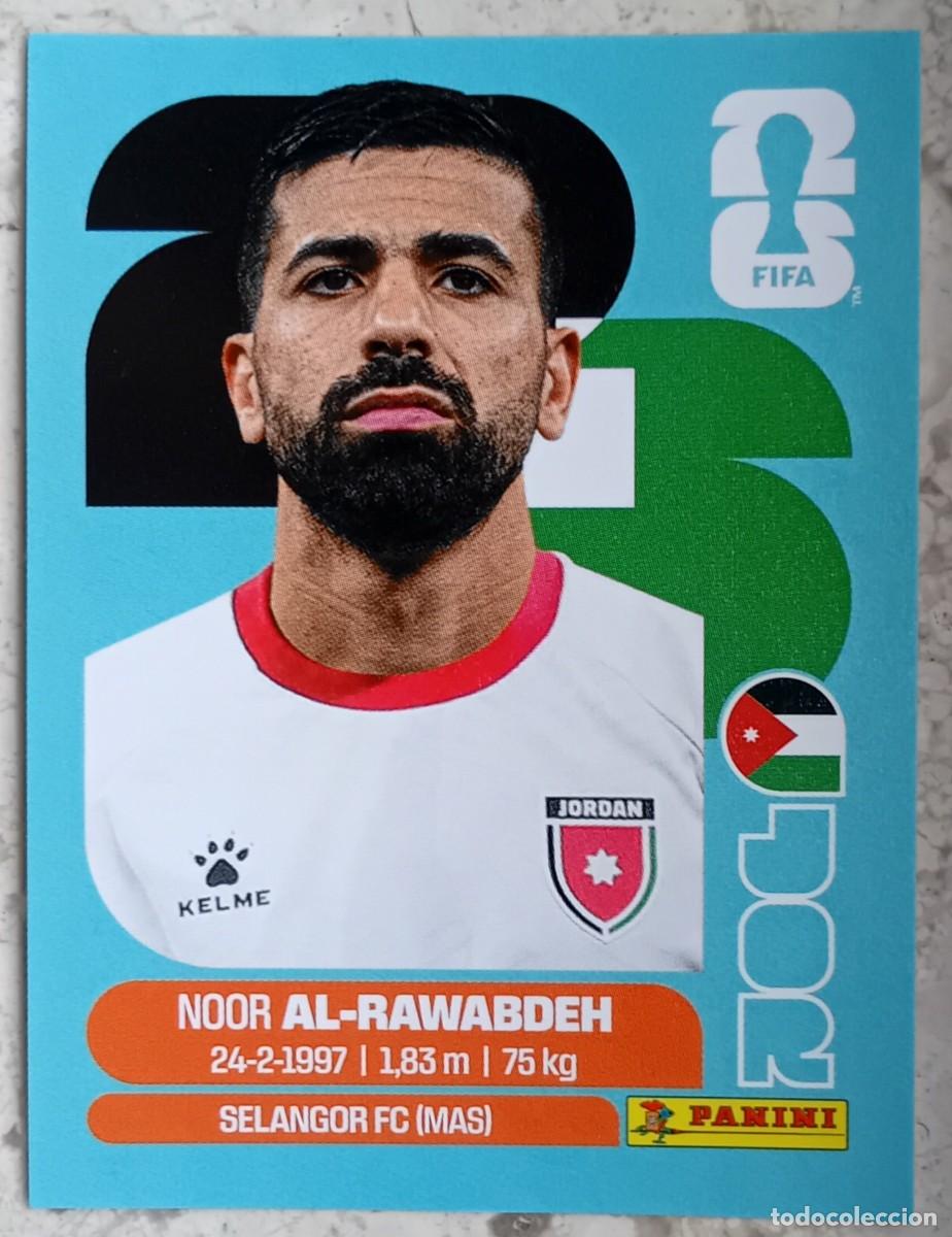 Fu&szlig;ball-Sticker: Figurina Panini 2026 Cromo World Cup Usa Mundial 2026 Noor Al-Rawabdeh Jordan n JOR 11