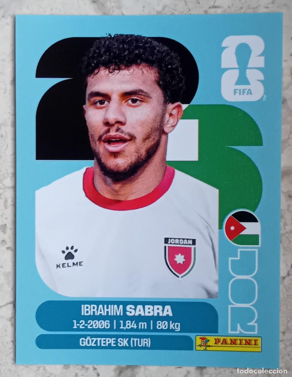 Cromos de F&uacute;tbol: Figurina Panini 2026 Cromo World Cup Usa Mundial 2026 Ibrahim Sabra Jordan n JOR 20