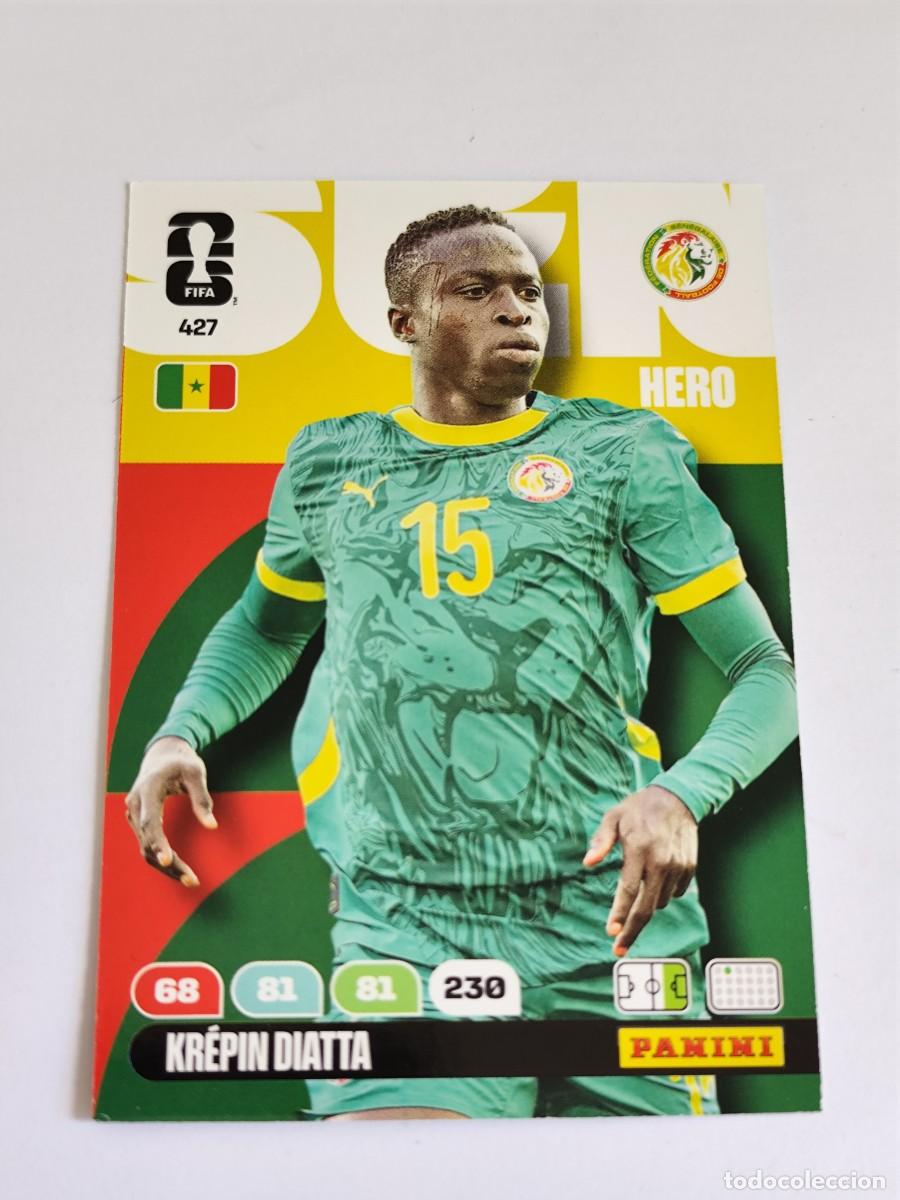 Cromos de F&uacute;tbol: FIFA WORLD CUP 2026 PANINI ADRENALYN XL 427 KR&Eacute;PIN DIATTA - HERO SENEGAL