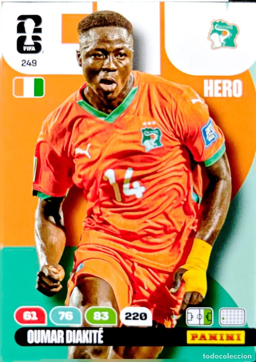 Cromos de F&uacute;tbol: 249 Oumar Diakite - Costa de Marfil - HERO - PANINI Adrenalyn FIFA World Cup 2026