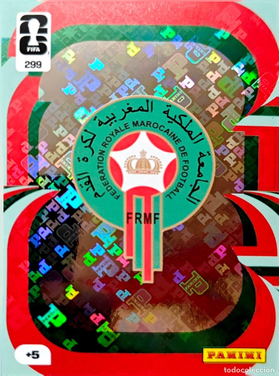 Cromos de F&uacute;tbol: 299 Escudo - Marruecos - PANINI Adrenalyn FIFA World Cup 2026