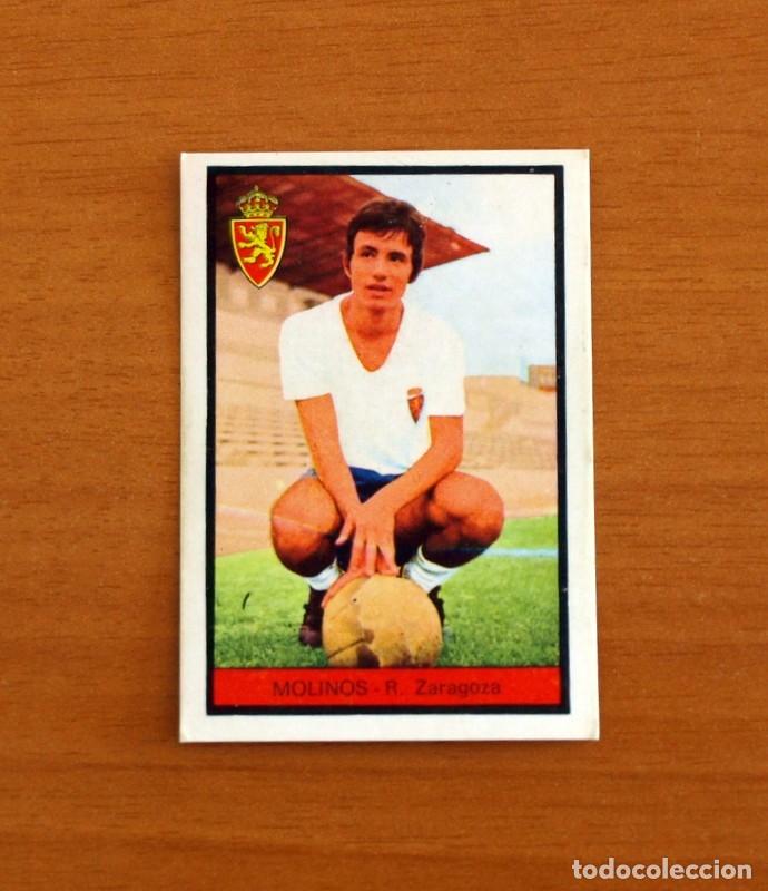 Cromos de F&uacute;tbol: Real Zaragoza - Molinos - Editorial Fher 1972-1973, 72-73 - Nunca pegado