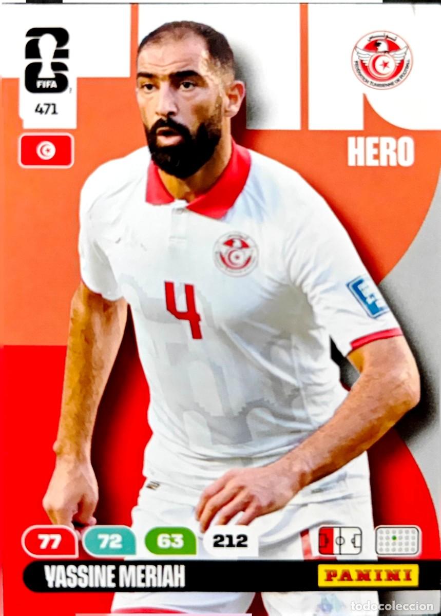 Cromos de F&uacute;tbol: 471 Yassine Meriah - Tunez - HERO - PANINI Adrenalyn FIFA World Cup 2026