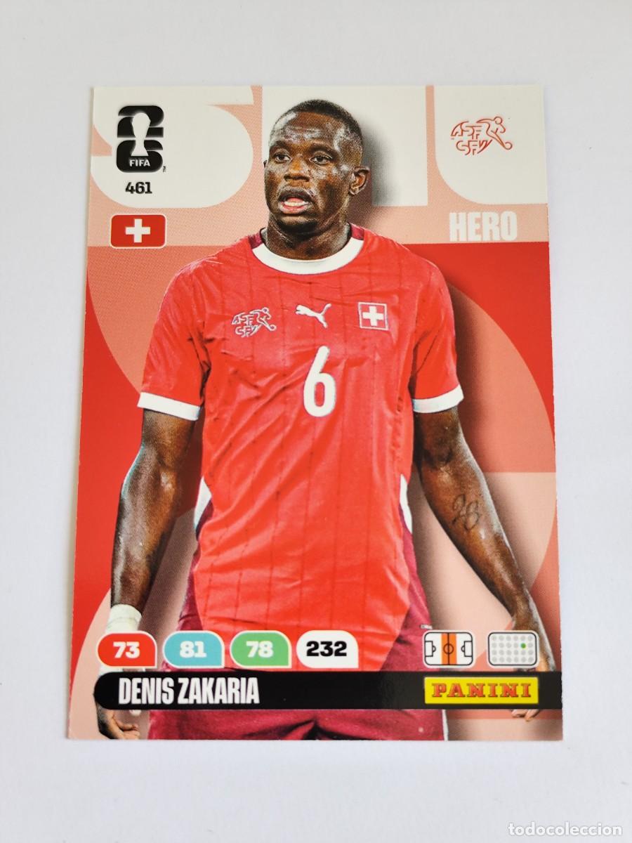 Cromos de F&uacute;tbol: FIFA WORLD CUP 2026 PANINI ADRENALYN XL 461 DENIS ZAKARIA - HERO SUIZA