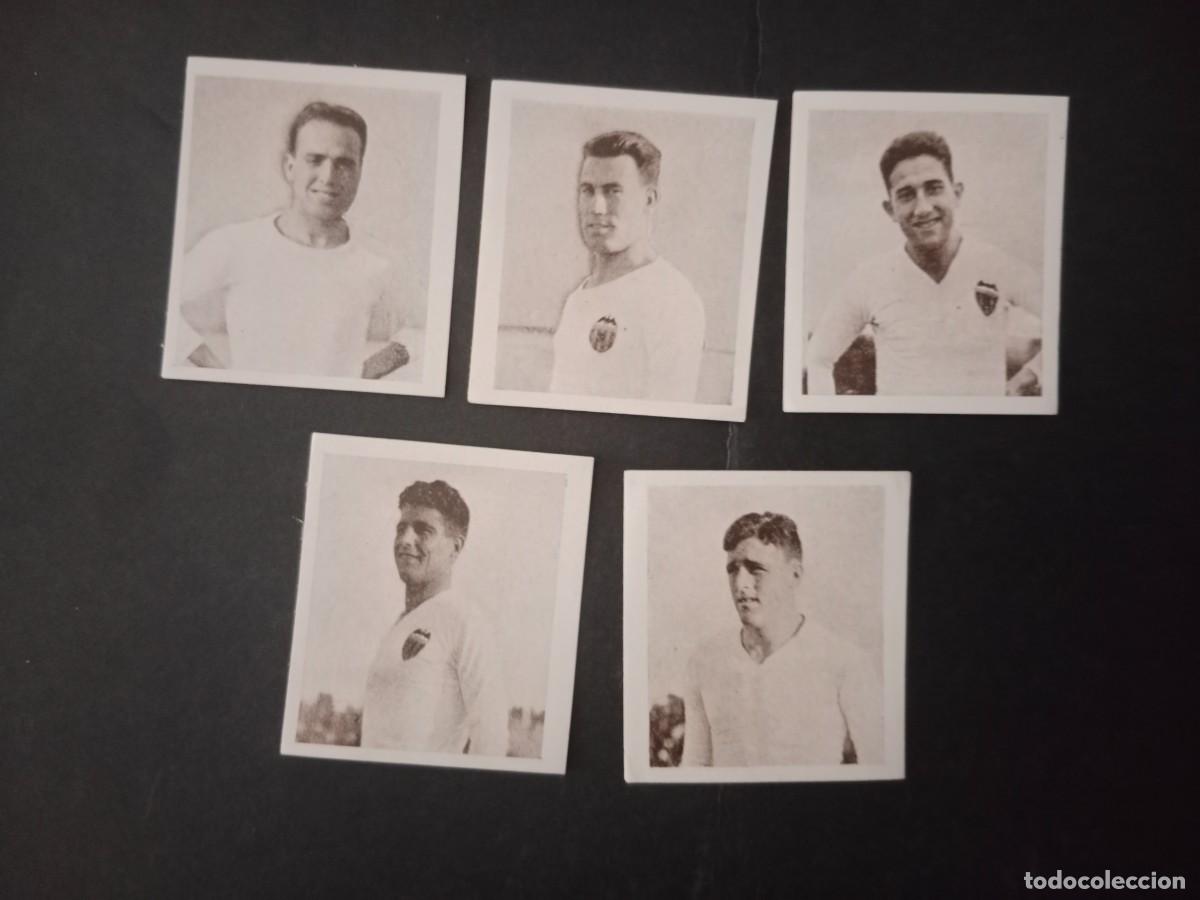 Cromos de F&uacute;tbol: ANTIGUOS CROMOS PAPEL DE FUMAR LAPORTA VALOR ALCOY 1925 - FOOT-BALL JUGADORES FUTBOL VALENCIA CF FC