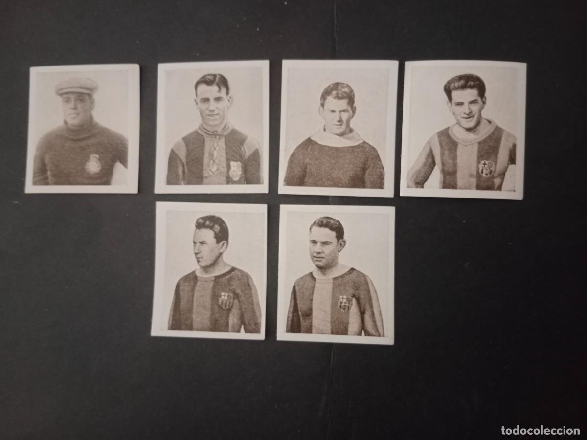 Cromos de F&uacute;tbol: CROMOS PAPEL DE FUMAR LAPORTA VALOR ALCOY 1925 - FOOT-BALL FUTBOL FC BARCELONA - ZAMORA SAMITIER ...