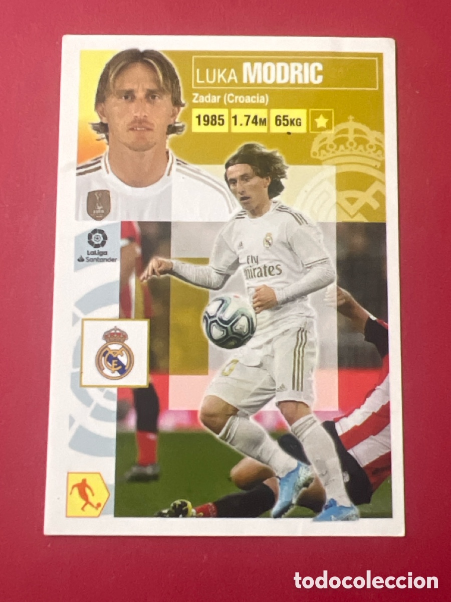 Cromos de F&uacute;tbol: C7360. Modric #12 Real Madrid Liga Este 2020 2021