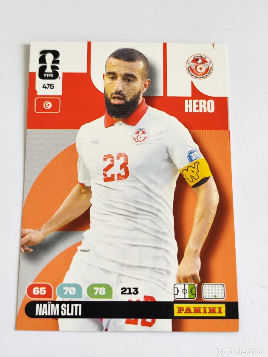 Cromos de F&uacute;tbol: FIFA WORLD CUP 2026 PANINI ADRENALYN XL 475 NAIM SLITI - HERO T&Uacute;NEZ