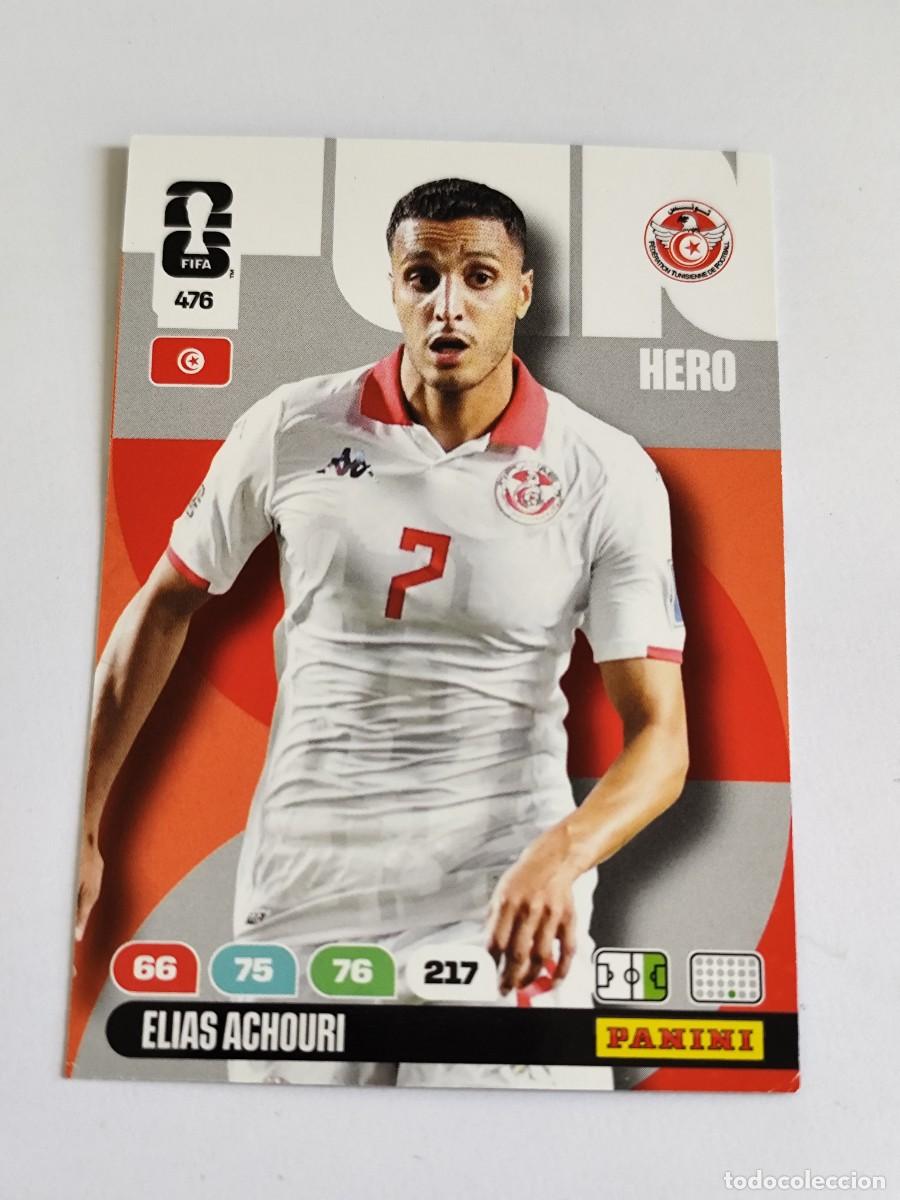 Cromos de F&uacute;tbol: FIFA WORLD CUP 2026 PANINI ADRENALYN XL 476 ELIAS ACHOURI - HERO T&Uacute;NEZ
