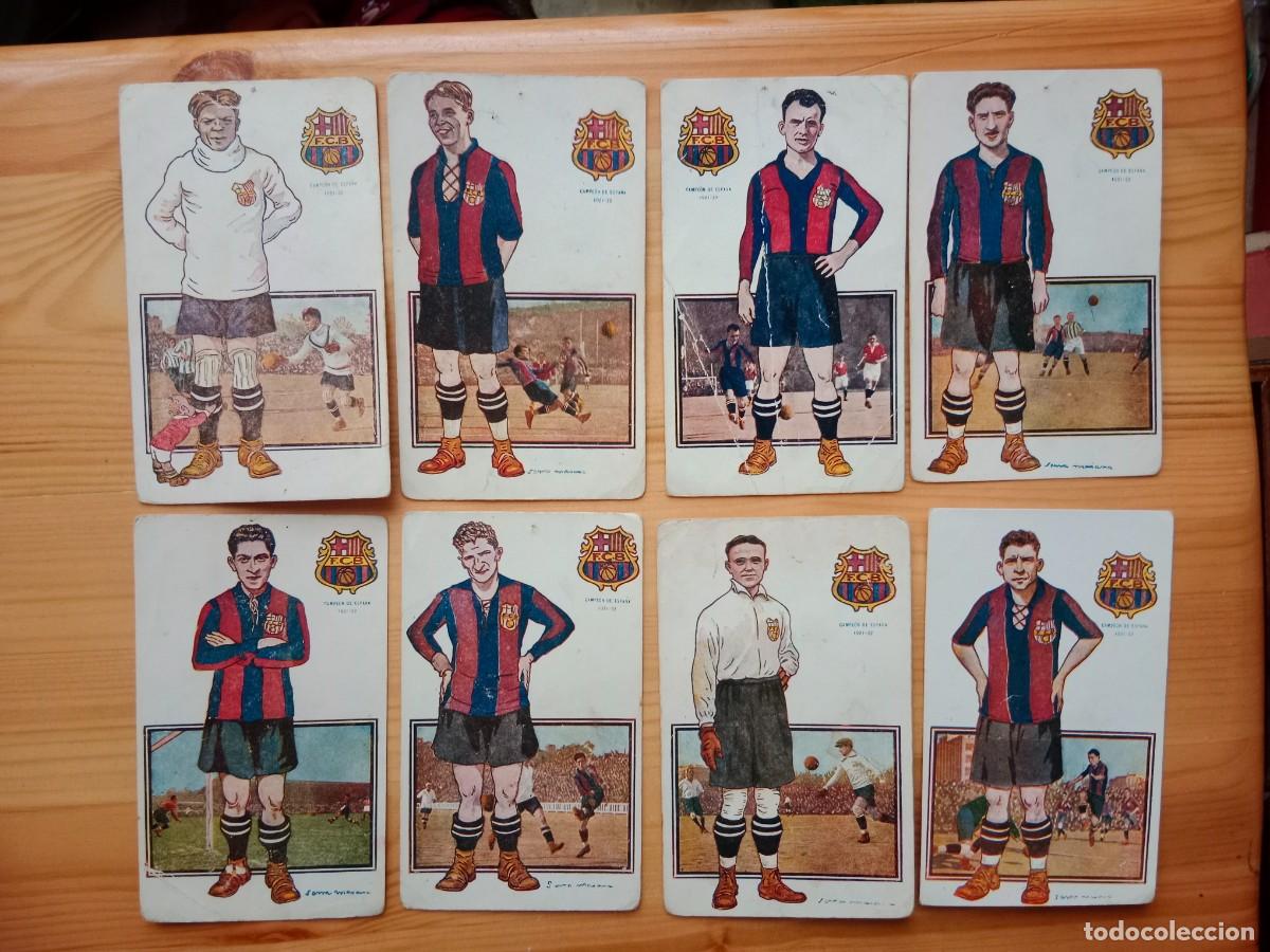 Cromos de F&uacute;tbol: CROMOS TARJETAS CHOCOLATE AMATLLER 1925 - JUGADORES FOOT-BALL FC BARCELONA - ZAMORA SAMITIER ...